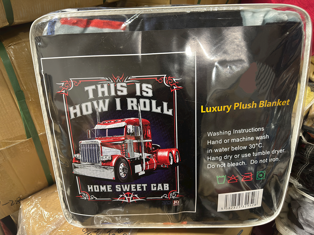 Queen Size This Is How We Roll Truck Luxury Plush Blanket