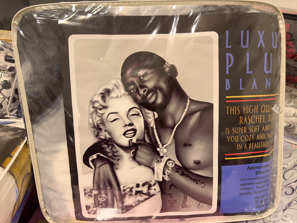 Queen Size Marilyn & 2Pac Luxury Plush Blanket