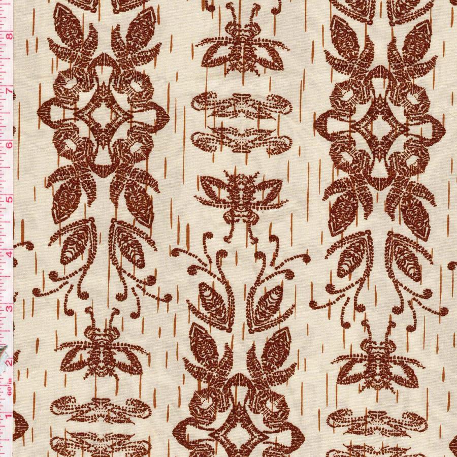 Pat Bruderer - Bee Resilient - Birch Bark Biting Fabric - PB-NATL-WITHBIRCH-2